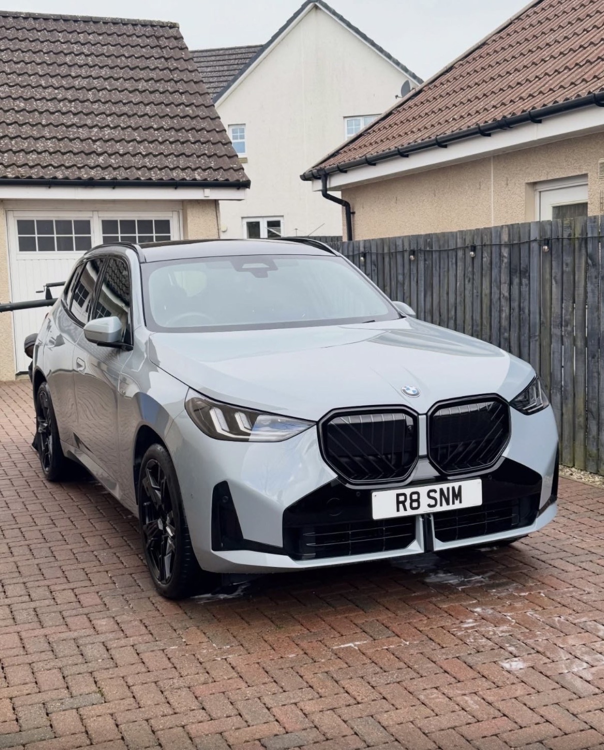 Grey BMW X3 M Sport exterior detail